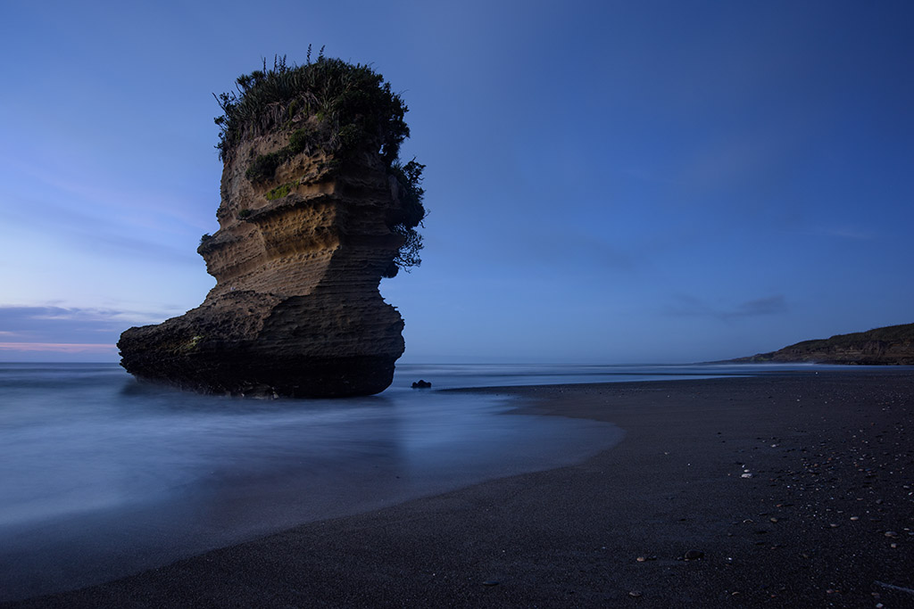 Strand bei Punakaiki klein