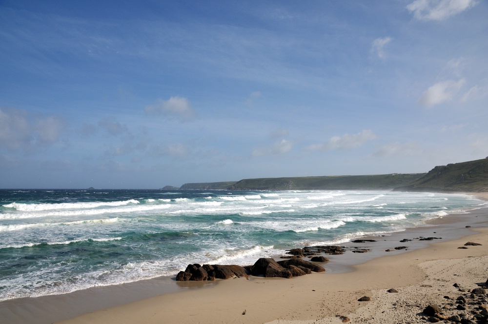Strand bei Sennen Cove