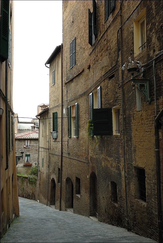 Strassenszene Siena II
