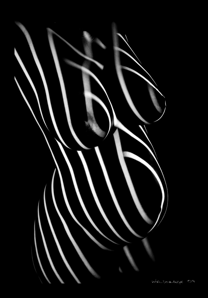 Stripes on Babybauch ,-)
