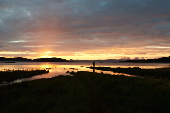 Sunset at Arisaig
