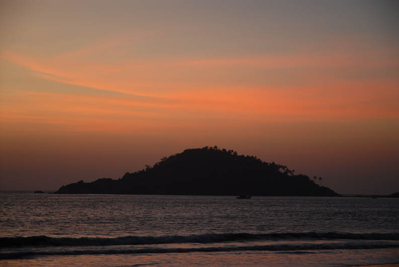 Sunset at Balolem Beach (Goa)