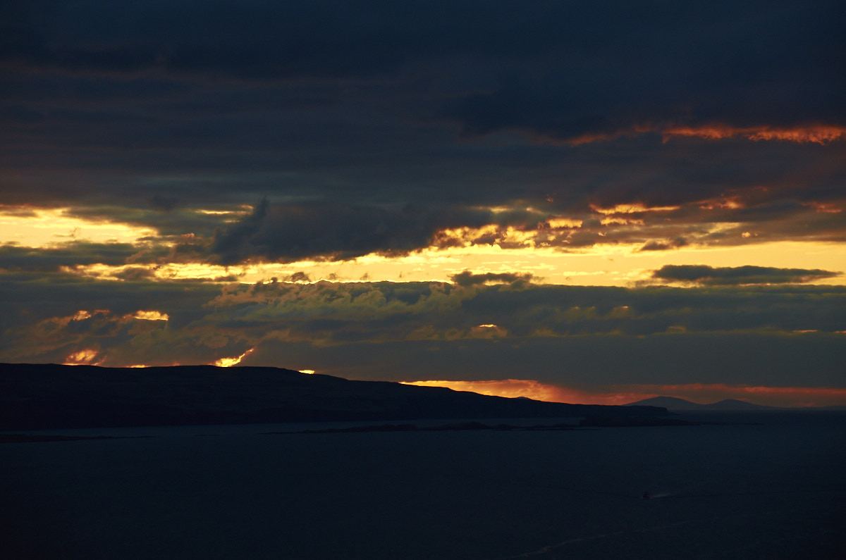 Sunset over Uig