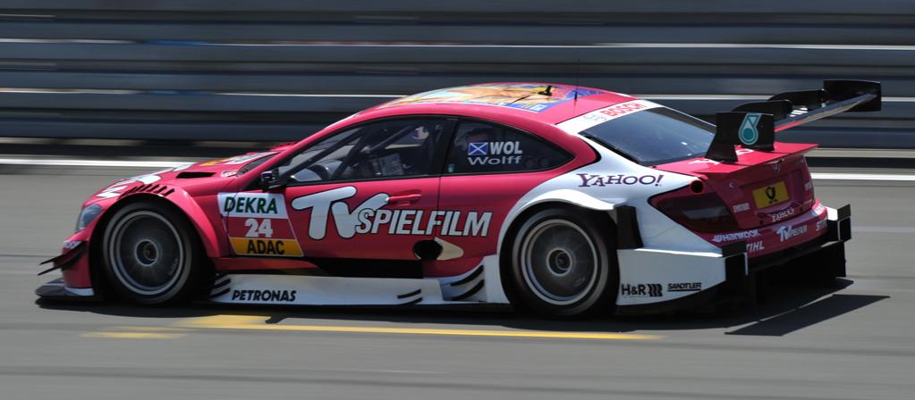 Susie Wolff - Persson Motorsport - TV Spielfilm Mercedes AMG C-Coupé