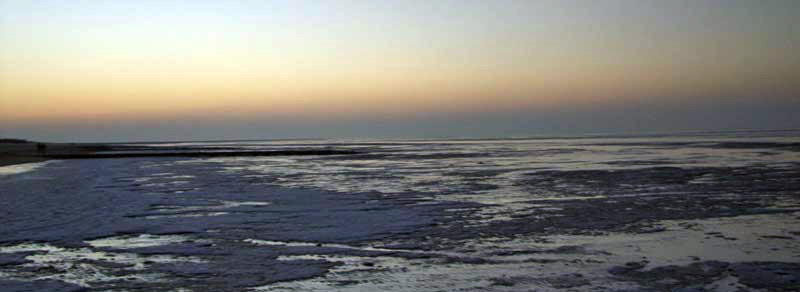 Sylt, kalt war's, im Winter, so richtig kalt.