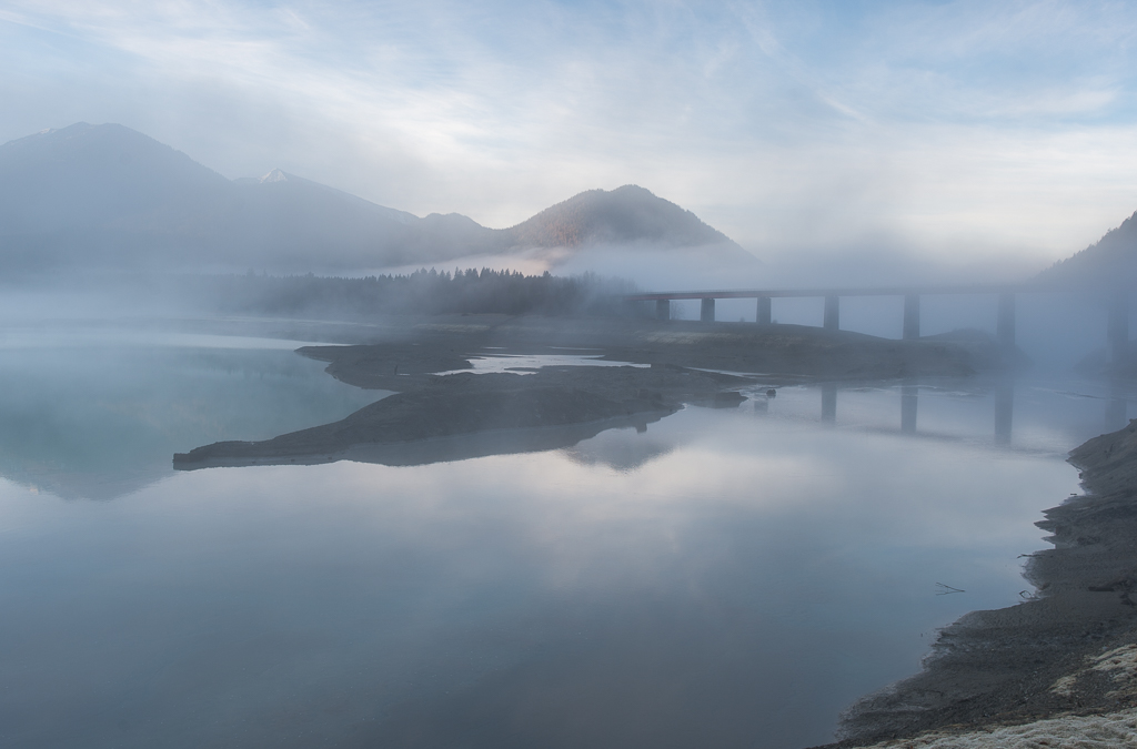 Sylvenstein Morgennebel