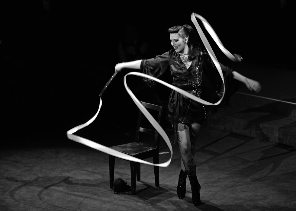 Szene aus "Miss Evi`s Company" / Burlesque Show @ Apollo, Düsseldorf