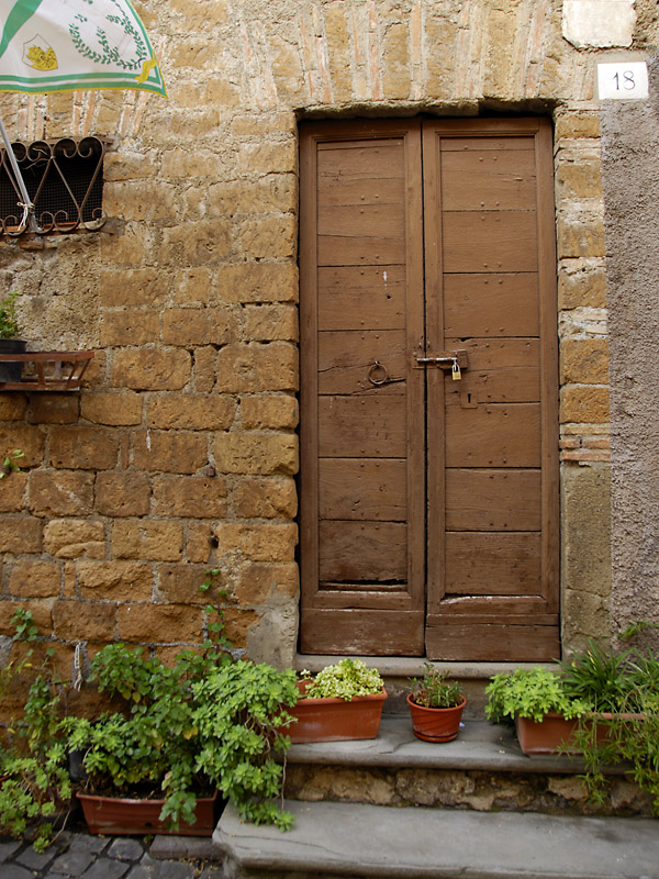 Tür in Palestrina