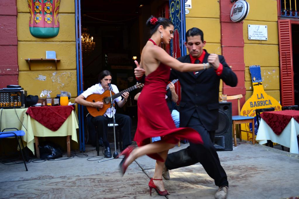 Tango Argentino in La Boca, Buenos Aires