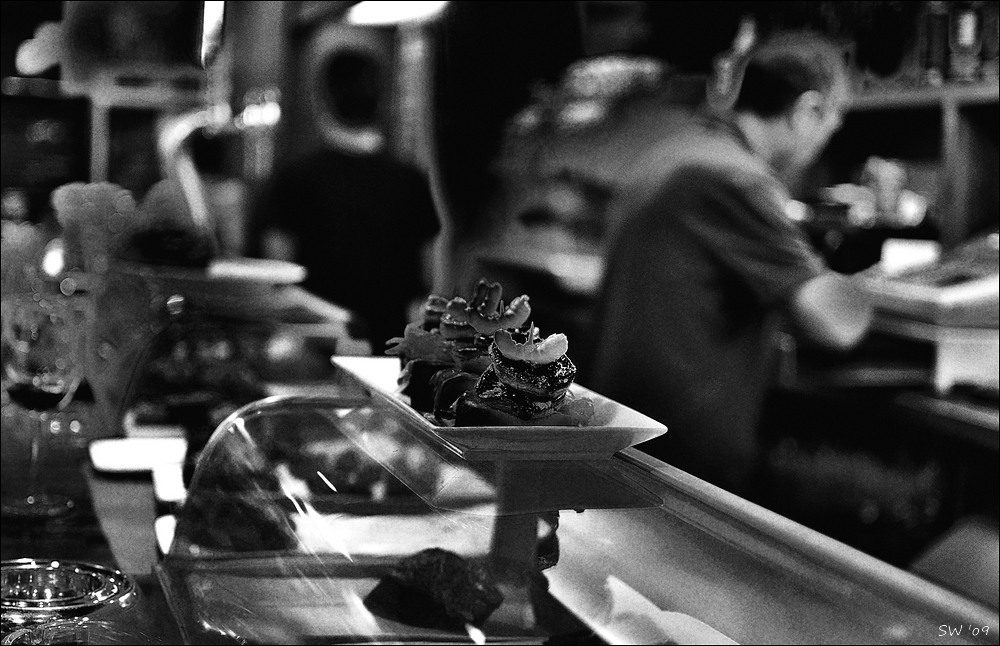 Tapas. La noche comienza.