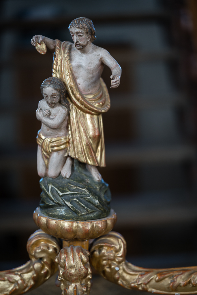 Taufbeckenfiguren St. Michael