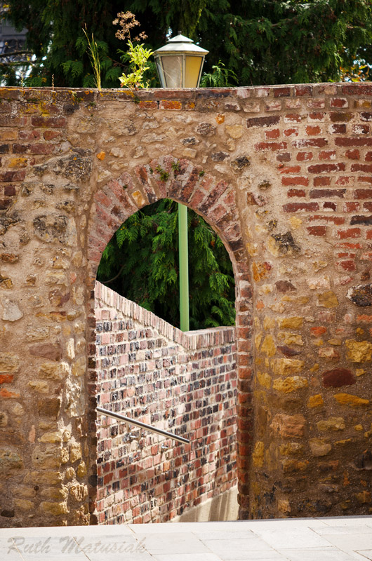 Teilstück der alten Stadtmauer