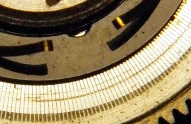 The ring resistor is worn, see Photos 2 &amp; 3