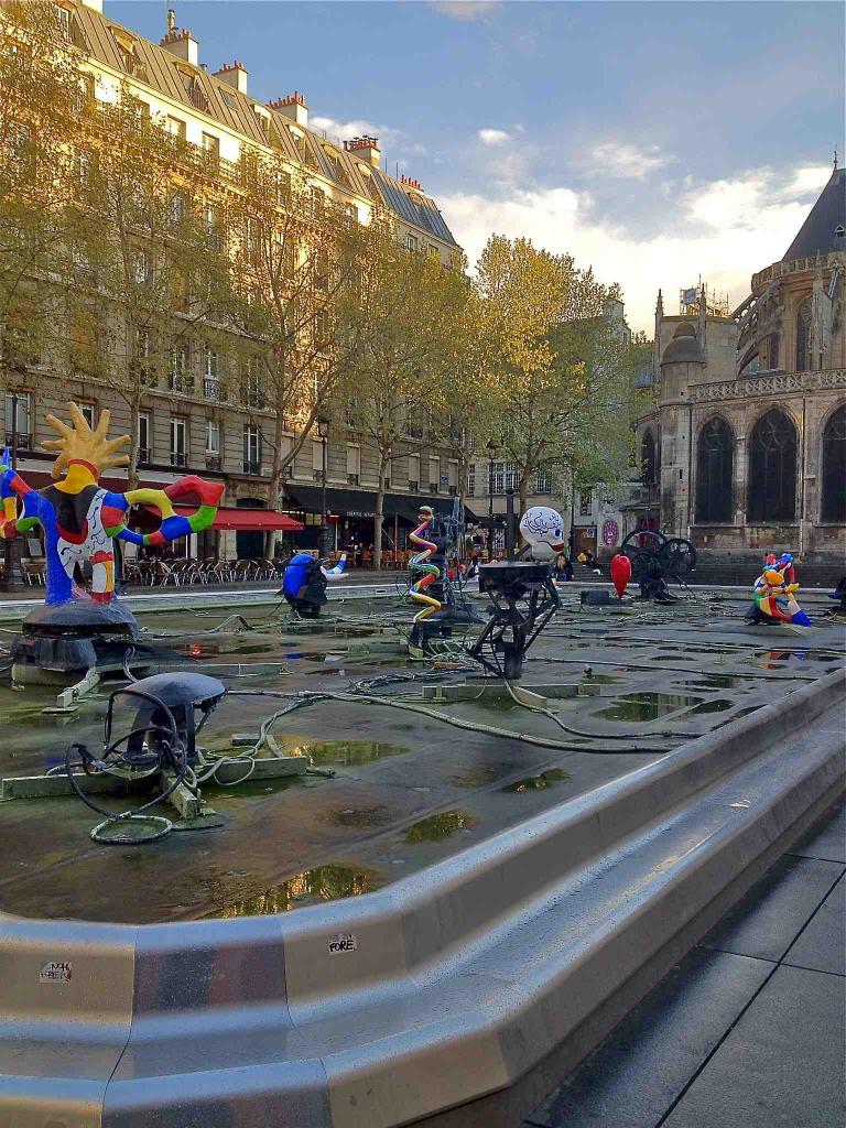 Tinguely-Brunnen in Paris, iPhone 4s