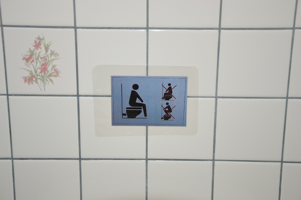 Toilettenbeschriftung in Japan