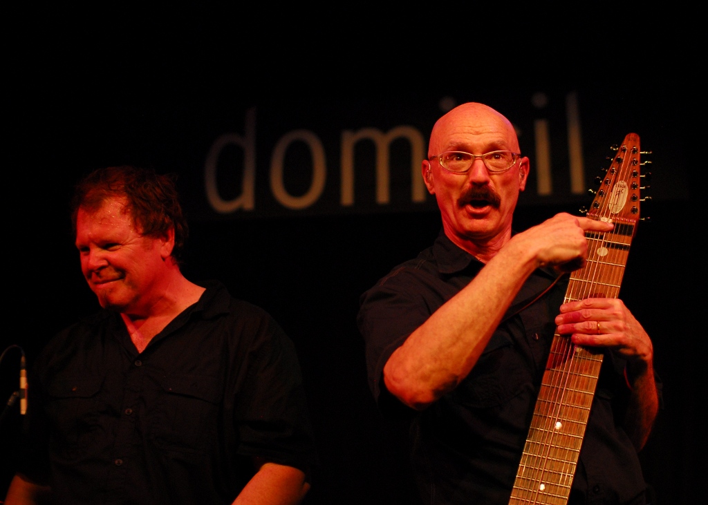 Tony Levin und Pat Mastelotto im Mai 09 im domizil Dortmund