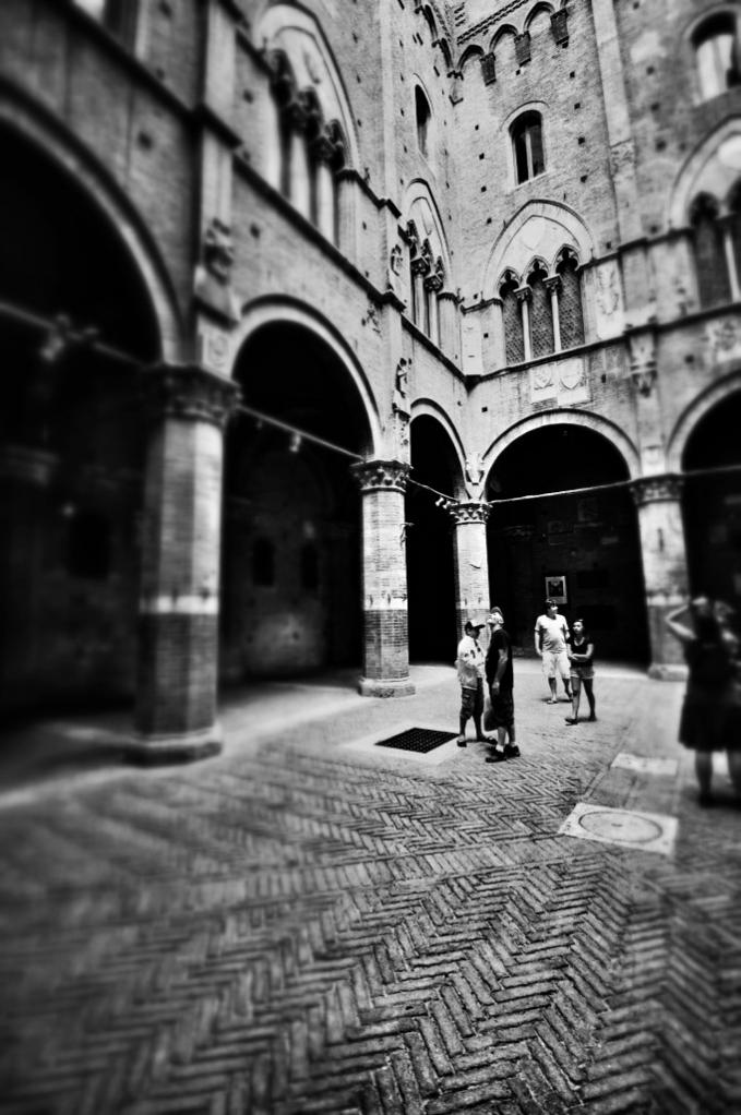 Toscana Siena Innenhof