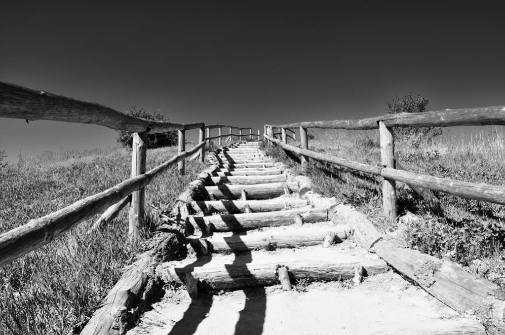 Treppe B&amp;W