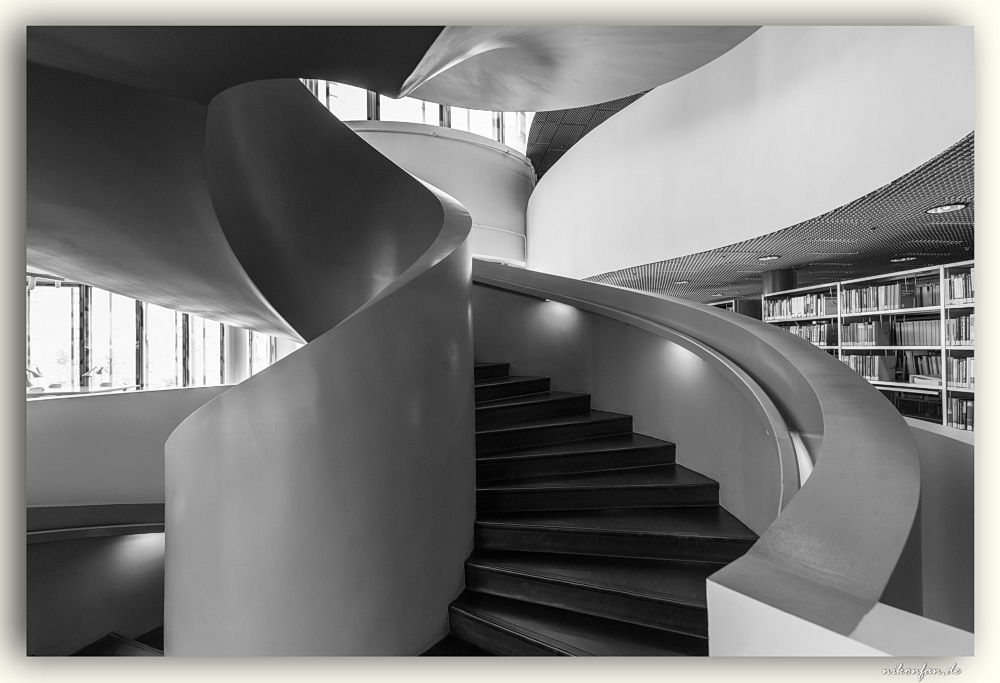 Treppe Bibliothek