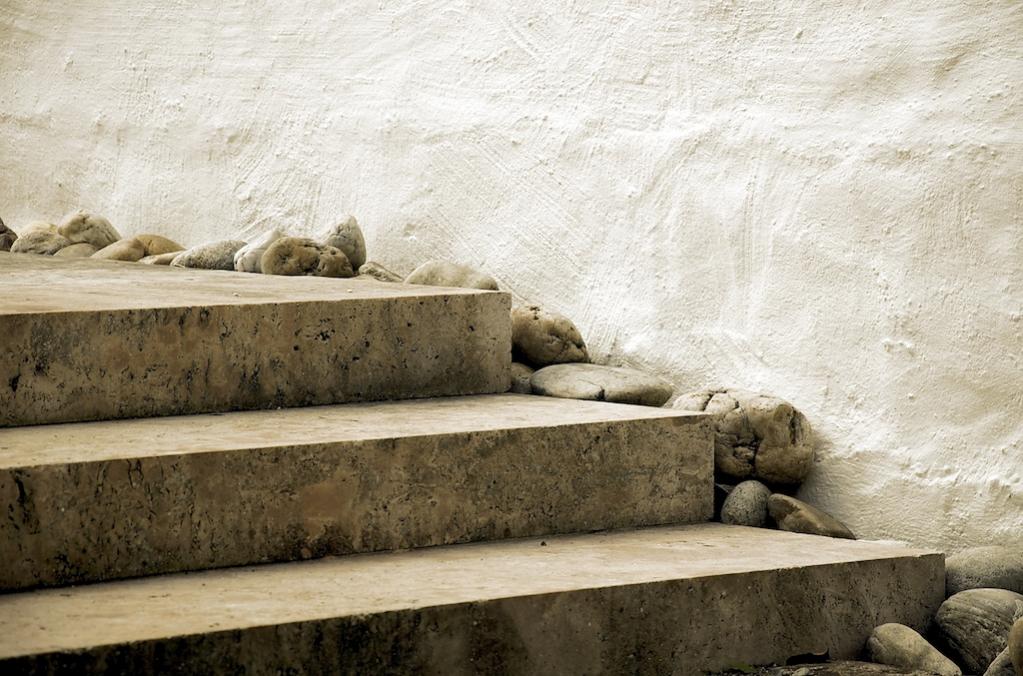 Treppe in Sepia