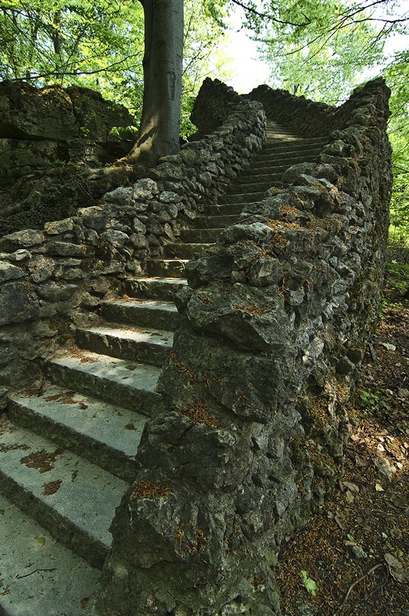 Treppe ins Nichts