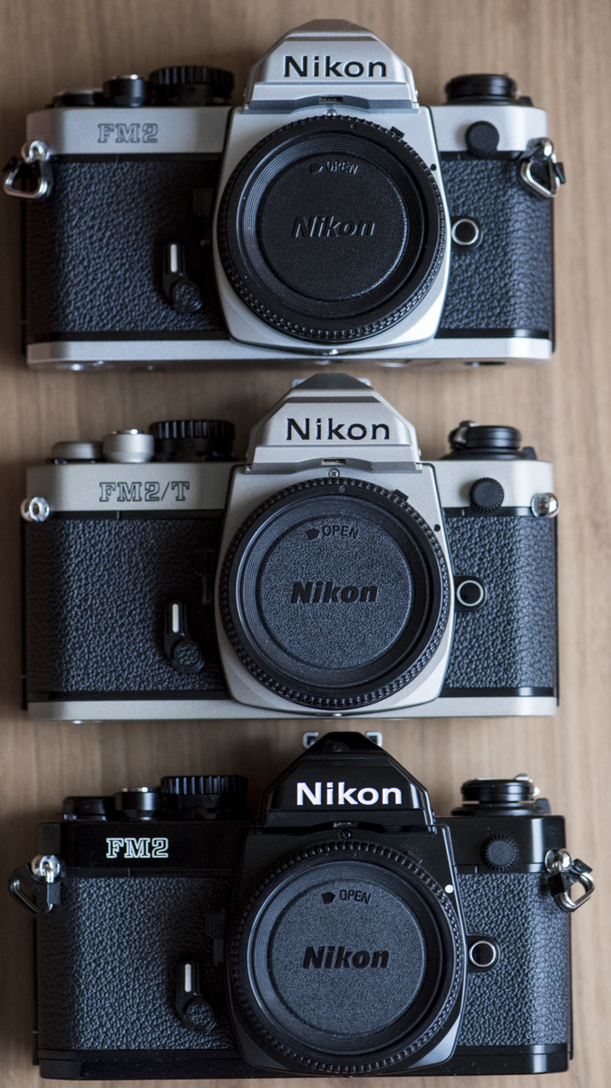Triple Nikon FM 2