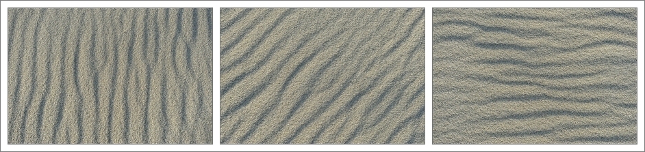 Triptychon Sand