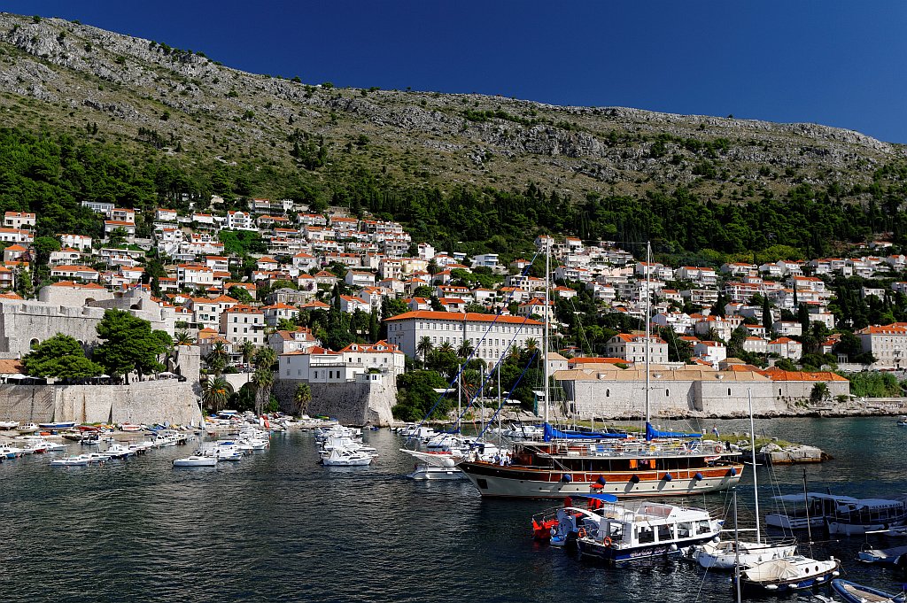 TS7 Mein Schiff 3 Dubrovnik v Hafenblick