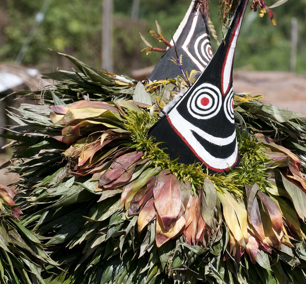 Tubuans auf dem National Mask Festival in Kokopo - Neu Britannien