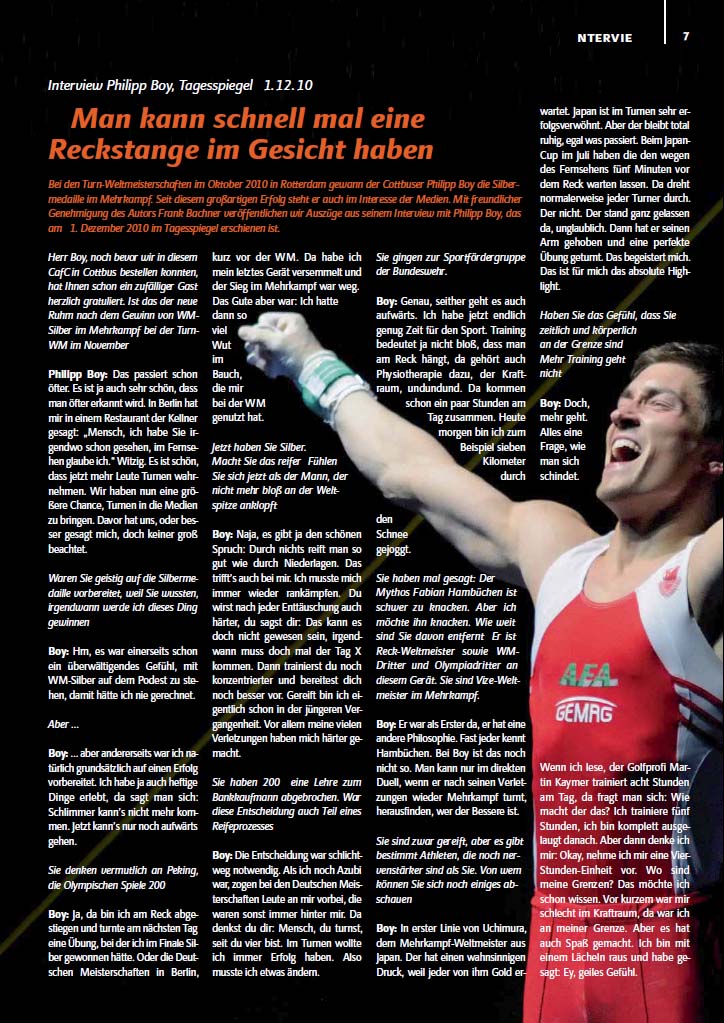 Turn Magazin, Berlin/Brandenburg 01/2011 - Seite 7 (Bilder sind in der PDF-Ausgabe stark  komprimiert)