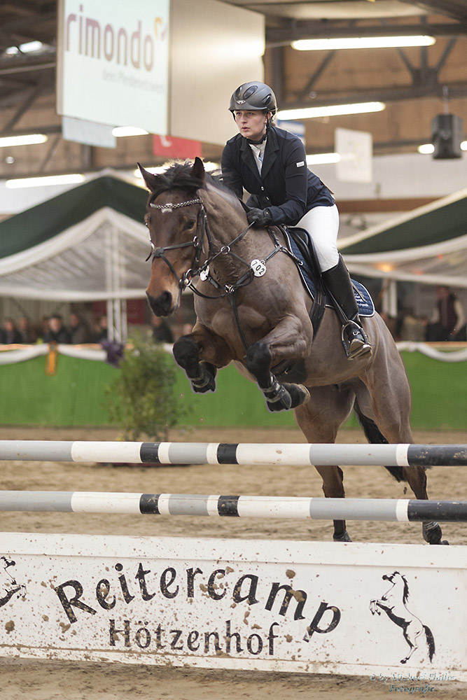 Turnier L Springen 08.02.2015 Reiterverein von Bredow Keppeln