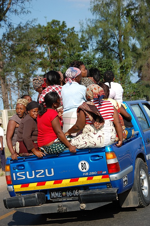 Typischer Personentransport
