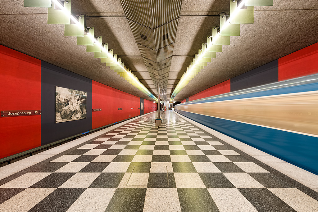 U-Bahn Station Josephsburg, München, 16.05.2014