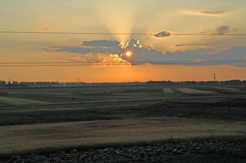 ukrainian sunset