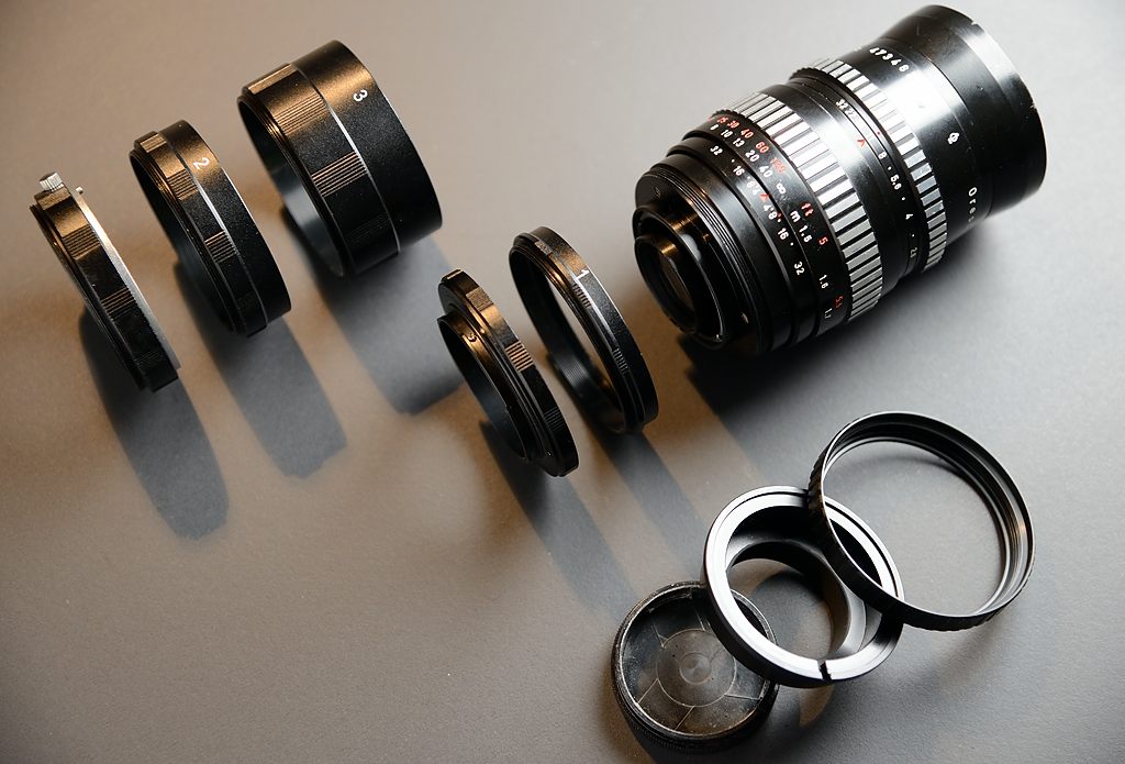 Umbau Orestor 2.8/135 Nikon Anschluss