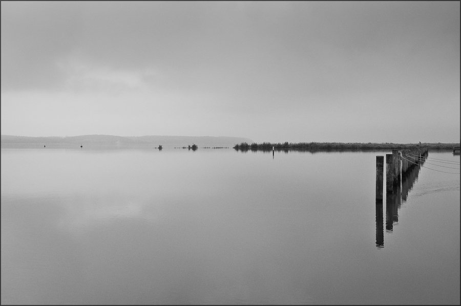 Unbewegte Stille - Hafen Krummin
