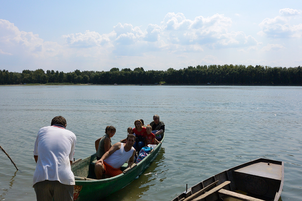 Unser Gefährt über die Donau