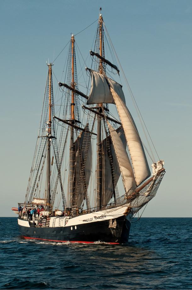 Urlaub, Segelschiff, Ostsee