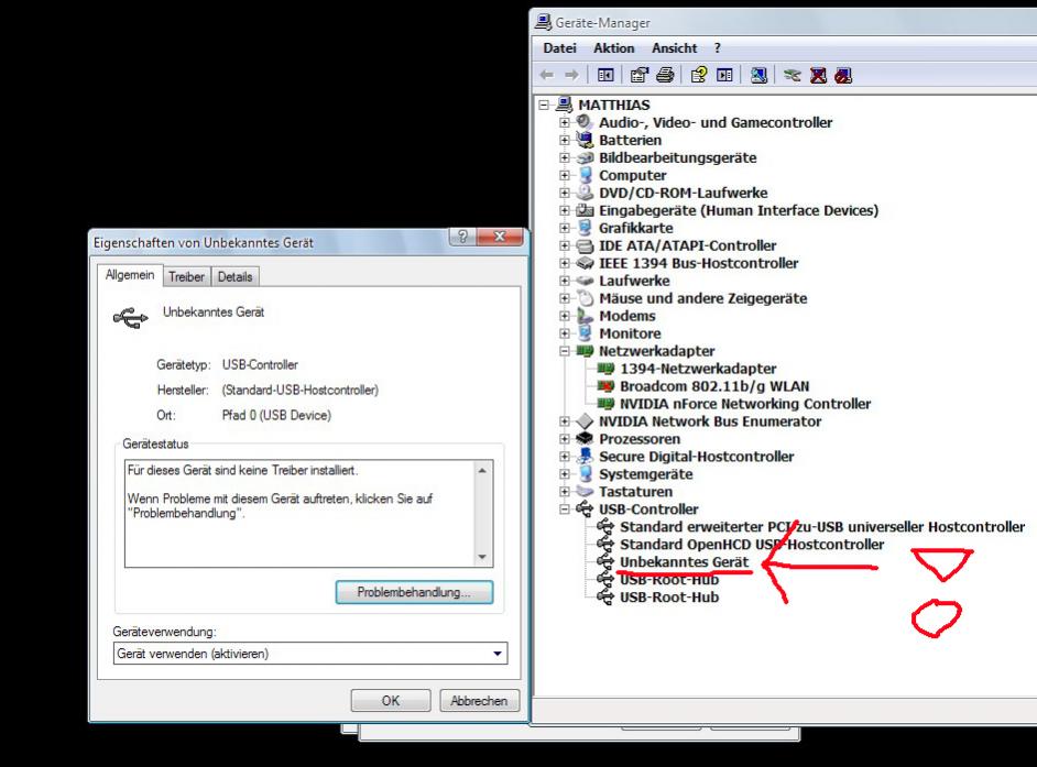 USB Eingang nicht funktionsfähig