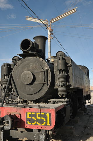Uyuni Bolivien
Eisenbahndenkmal in der Stadt