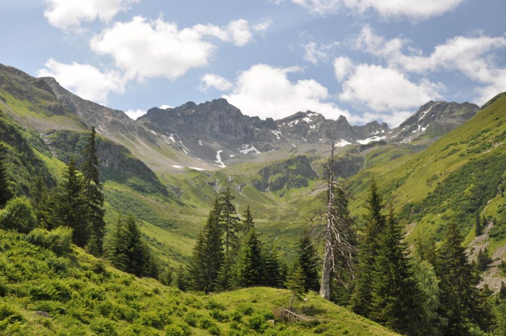 Val Sumvitg mit Piz Muraun