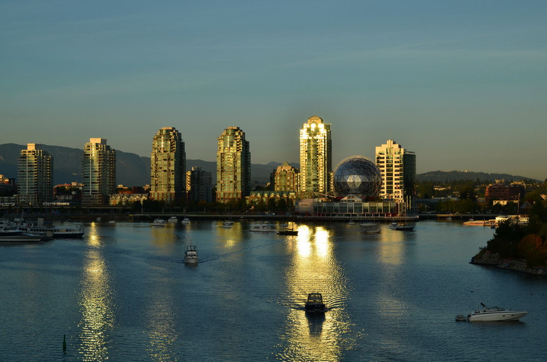 Vancouver, es wird Abend