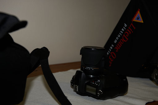 Variante 23
SB-800 iTTL/BL bzw. im C$ Mode sich selbst steuernd iTTL