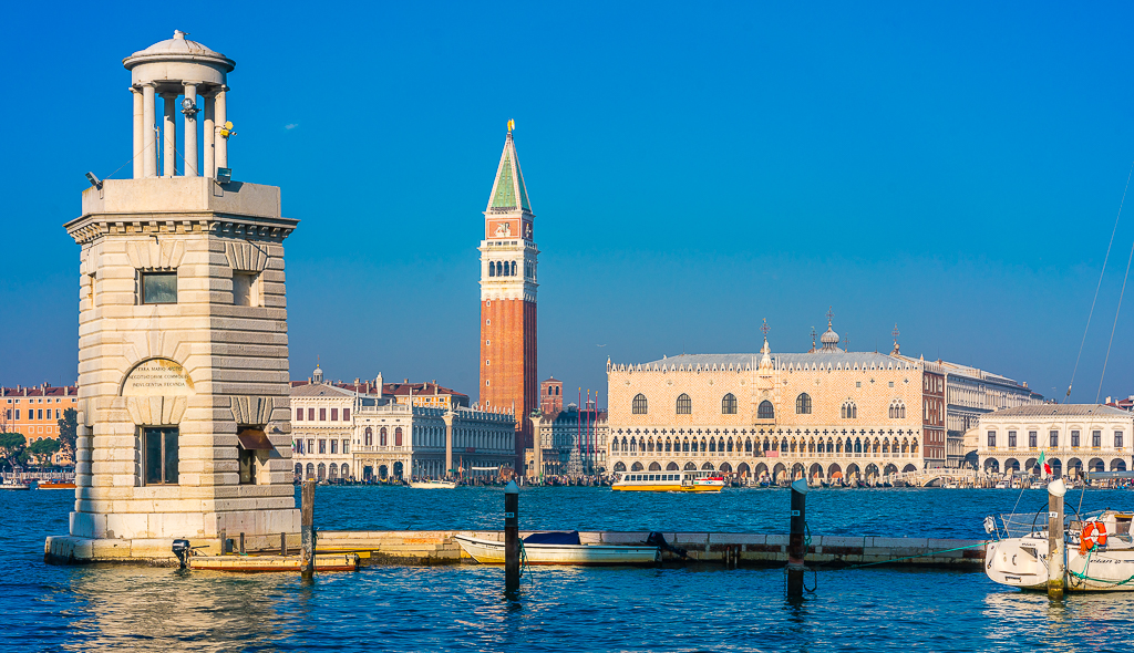 Venedig von San Giorgio aus