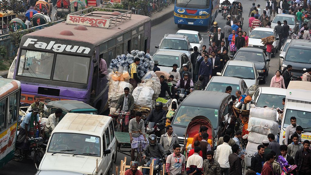 Verkehrschaos in Dhaka
6289