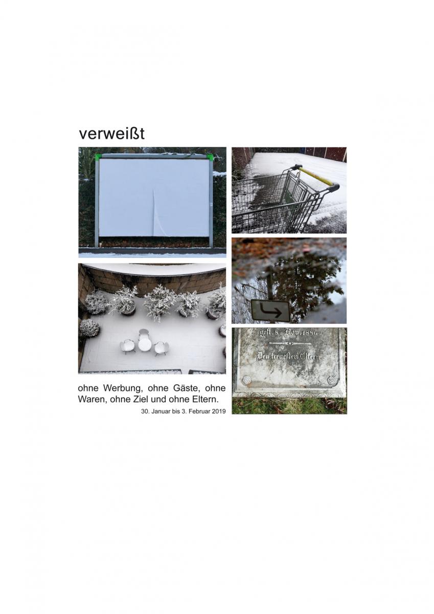verweißt