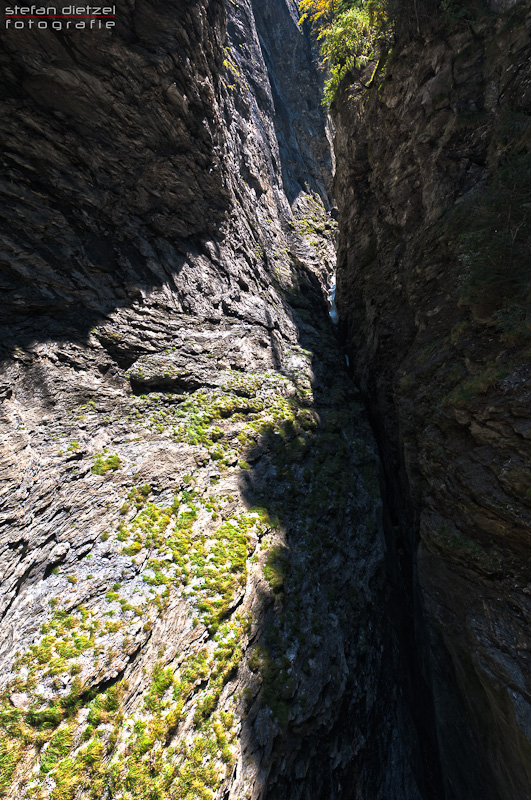 Via Mala - Blick in die Schlucht Richtung Süden