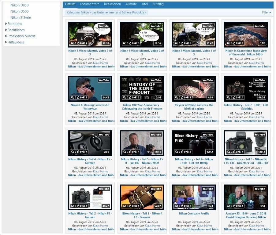 Video-Gallery