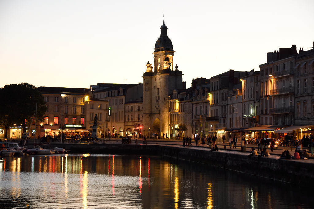 Vieux Port von La Rochelle mit der Grosse Horloge
DSE 0338