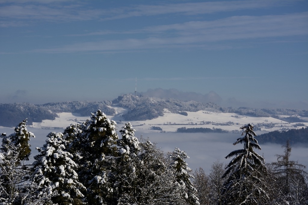 Vom Gurten aus gesehen Richting Nordosten